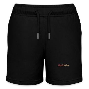 Japan is Awesome Retro Script - Kids Organic Sweat Shorts by Stanley/Stella - black - Front