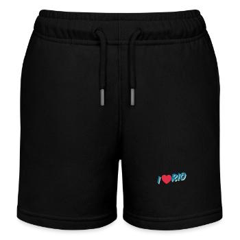 I Love Rio City Spirit - Kids Organic Sweat Shorts by Stanley/Stella - black - Front