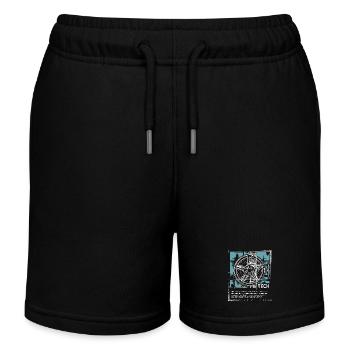 Rims Blueprint – Technology Sketch Wheel - Kids Organic Sweat Shorts by Stanley/Stella - black - Front