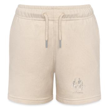 Friedrich Schiller Zitat - Kinder Organic Joggingshorts Mini Bolter von Stanley/Stella - Natur - Vorne