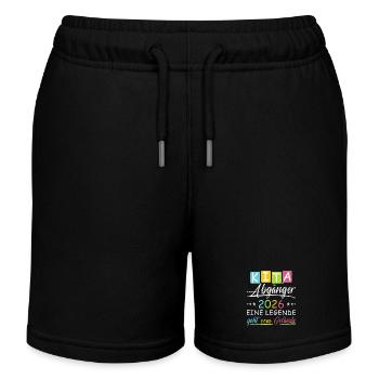Kita Abgänger 2026 - Kinder Organic Joggingshorts Mini Bolter von Stanley/Stella - Schwarz - Vorne