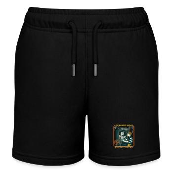 The Haunted Arcade - Kids Organic Sweat Shorts by Stanley/Stella - black - Front