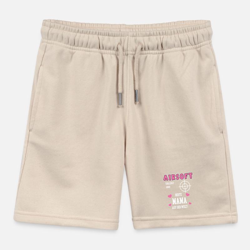 Airsoft Beste Mama Mutter Muttertag Geburtstag Kinder Organic Joggingshorts Mini Bolter von Stanley/Stella