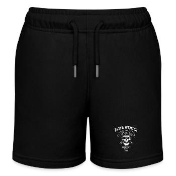 1981 Geburtstag Geschenk für echte Ruhrpott Typen - Kinder Organic Joggingshorts Mini Bolter von Stanley/Stella - Schwarz - Vorne