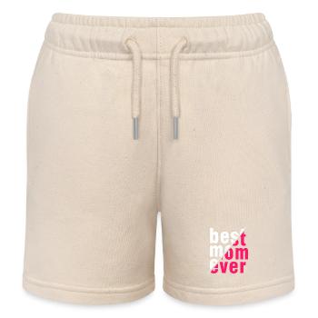 Bestes Mama-Shirt aller Zeiten – Perfektes Geschenk - Kinder Organic Joggingshorts Mini Bolter von Stanley/Stella - Natur - Vorne