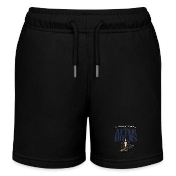 Poetcore Poet Poesie Dark Academia Geschenk - Kinder Organic Joggingshorts Mini Bolter von Stanley/Stella - Schwarz - Vorne