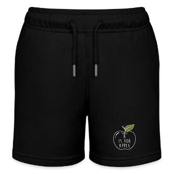 A signifie Apple Kindergarten ABC Learning - Short de jogging enfant bio Stanley/Stella - noir - Devant