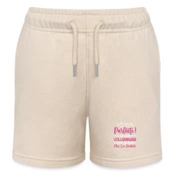 Ein mehr als perfekter Volleyballer, ein Traumberuf - Kinder Organic Joggingshorts Mini Bolter von Stanley/Stella - Natur - Vorne
