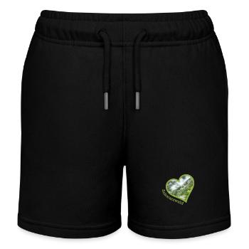 forêt Noire - Short de jogging enfant bio Stanley/Stella - noir - Devant