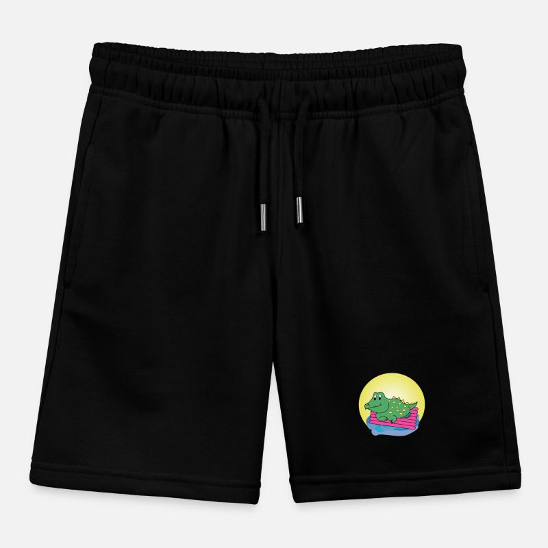 Kai Crocodile - Cadeau - Idée cadeau Short de jogging enfant bio Stanley/Stella