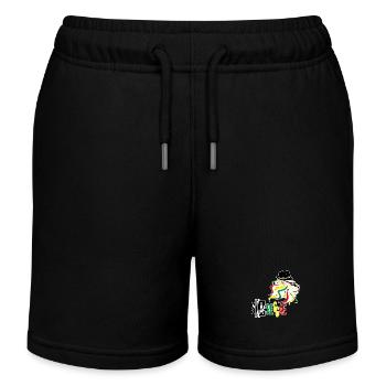 Ska & Reggae - Short de jogging enfant bio Stanley/Stella - noir - Devant