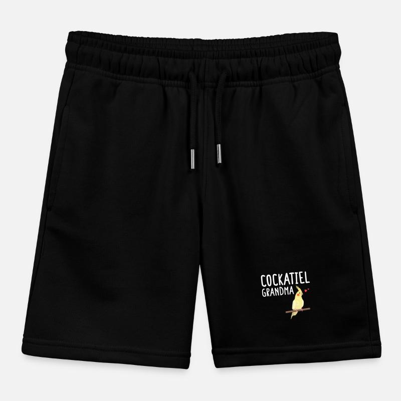 Calopsitte Grand-mère Oiseau Chuchoteur Cacatoès Short de jogging enfant bio Stanley/Stella