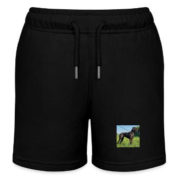 Élite du Bosquet des druides - Short de jogging enfant bio Stanley/Stella - noir - Devant