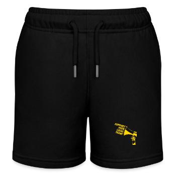 Soutenez votre équipe locale - Short de jogging enfant bio Stanley/Stella - noir - Devant