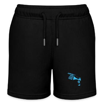 Unterstützen Sie Ihr lokales Team Malmö - Kinder Organic Joggingshorts Mini Bolter von Stanley/Stella - Schwarz - Vorne