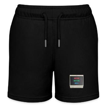 PVM Lover - Retrogaming-Band - Kinder Organic Joggingshorts Mini Bolter von Stanley/Stella - Schwarz - Vorne