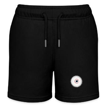 Borgne - Short de jogging enfant bio Stanley/Stella - noir - Devant
