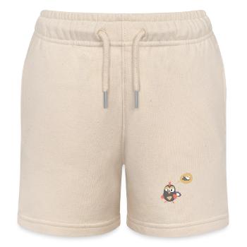 Ich habe einen Traum - Kinder Organic Joggingshorts Mini Bolter von Stanley/Stella - Natur - Vorne
