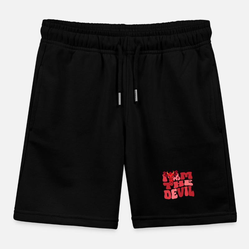 Teufel Devil böse Hausdrachen Ehefrau Kinder Organic Joggingshorts Mini Bolter von Stanley/Stella