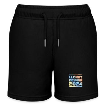 Lloret De Mar 2024 Coloré - Short de jogging enfant bio Stanley/Stella - noir - Devant