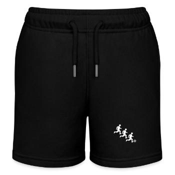 Soccer Soccer Germany - Kids Organic Sweat Shorts by Stanley/Stella - black - Front