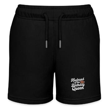 Mari, Conjoint, Famille, Mariage - Short de jogging enfant bio Stanley/Stella - noir - Devant