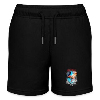Heavy Metal - Kids Organic Sweat Shorts by Stanley/Stella - black - Front
