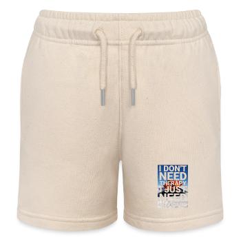 Ride Therapy - Kinder Organic Joggingshorts Mini Bolter von Stanley/Stella - Natur - Vorne