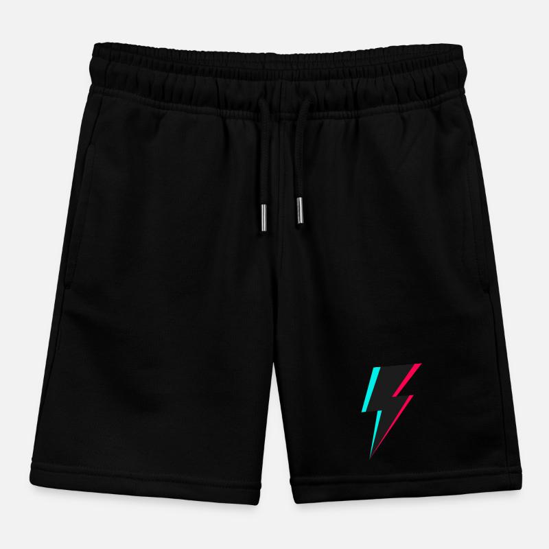 Logo de l’éclair Short de jogging enfant bio Stanley/Stella