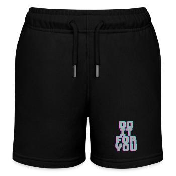 DoItForYou (FaitesPourVous) - Short de jogging enfant bio Stanley/Stella - noir - Devant