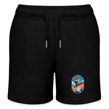 snowboard neige et ski - Short de jogging enfant bio Stanley/Stella - noir - Devant