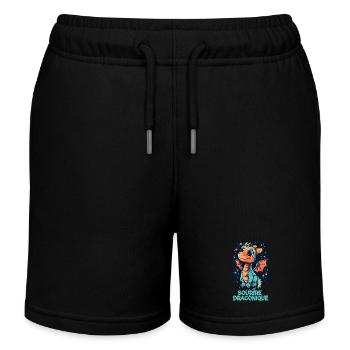 sourire draconique 6 - Short de jogging enfant bio Stanley/Stella - noir - Devant