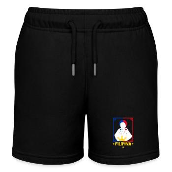Philippines philippine drapeau Dalagang je cadeau - Short de jogging enfant bio Stanley/Stella - noir - Devant