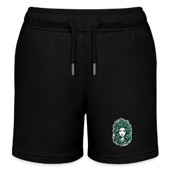 medusa mythologie grecque monstre - Short de jogging enfant bio Stanley/Stella - noir - Devant