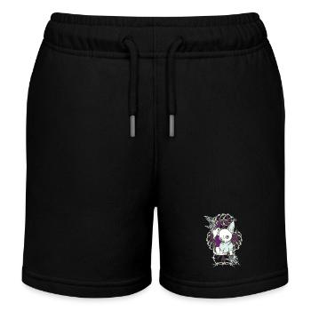 spitz - Kinder Organic Joggingshorts Mini Bolter von Stanley/Stella - Schwarz - Vorne