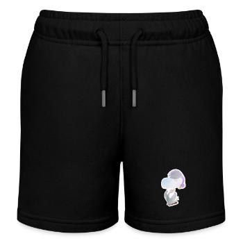 Schaukel Gans - Kinder Organic Joggingshorts Mini Bolter von Stanley/Stella - Schwarz - Vorne