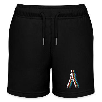 Architecte Architecture - Short de jogging enfant bio Stanley/Stella - noir - Devant