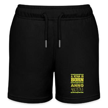Award 1973 - Kids Organic Sweat Shorts by Stanley/Stella - black - Front