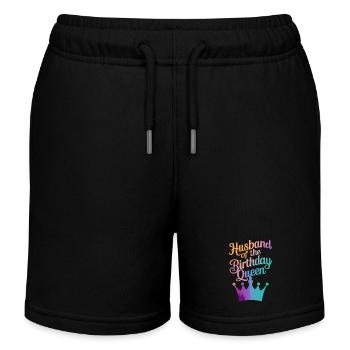 Mari, Conjoint, Famille, Mariage - Short de jogging enfant bio Stanley/Stella - noir - Devant