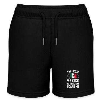Mexique Mexique Mexicain Espagnol - Short de jogging enfant bio Stanley/Stella - noir - Devant
