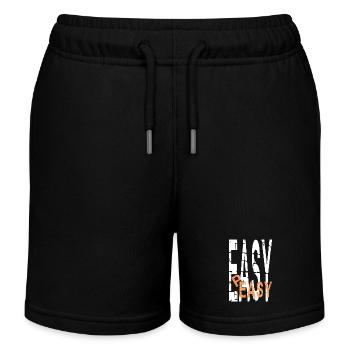 easy-peasy - Short de jogging enfant bio Stanley/Stella - noir - Devant