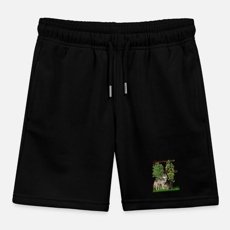 wolf 2 Kinder Organic Joggingshorts Mini Bolter von Stanley/Stella