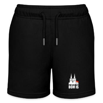 Cologne Home est là où le Dom est Cologne Carnaval Cologne - Short de jogging enfant bio Stanley/Stella - noir - Devant