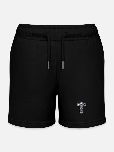 La Croix de Thor - Short de jogging enfant bio Stanley/Stella - noir
