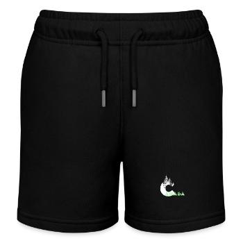 Canada - Short de jogging enfant bio Stanley/Stella - noir - Devant