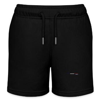French flag - Kids Organic Sweat Shorts by Stanley/Stella - black - Front