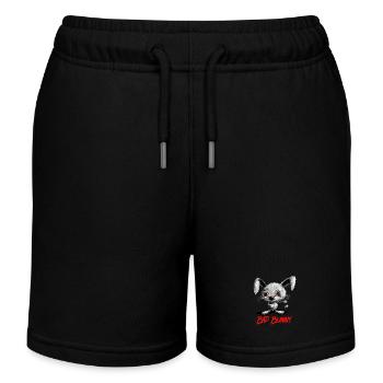 Halloween Vampir Hase I Kaninchen I Böser Hase - Kinder Organic Joggingshorts Mini Bolter von Stanley/Stella - Schwarz - Vorne