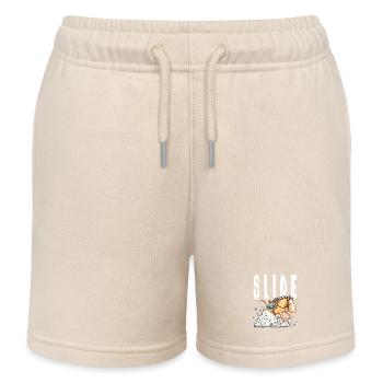 Westernpferd Slide - Kinder Organic Joggingshorts Mini Bolter von Stanley/Stella - Natur - Vorne