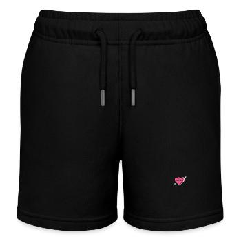 Science - Short de jogging enfant bio Stanley/Stella - noir - Devant