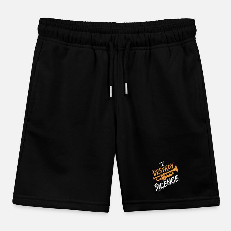 Trompete Trompeter Kinder Organic Joggingshorts Mini Bolter von Stanley/Stella